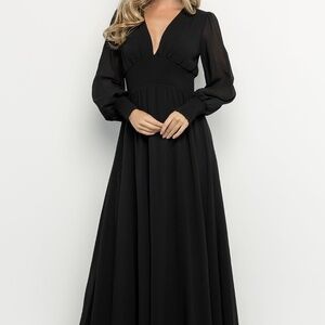 Baltic Born Olivia Maxi Dress | Black Size LL